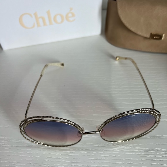 chloe carlina twist sunglasses